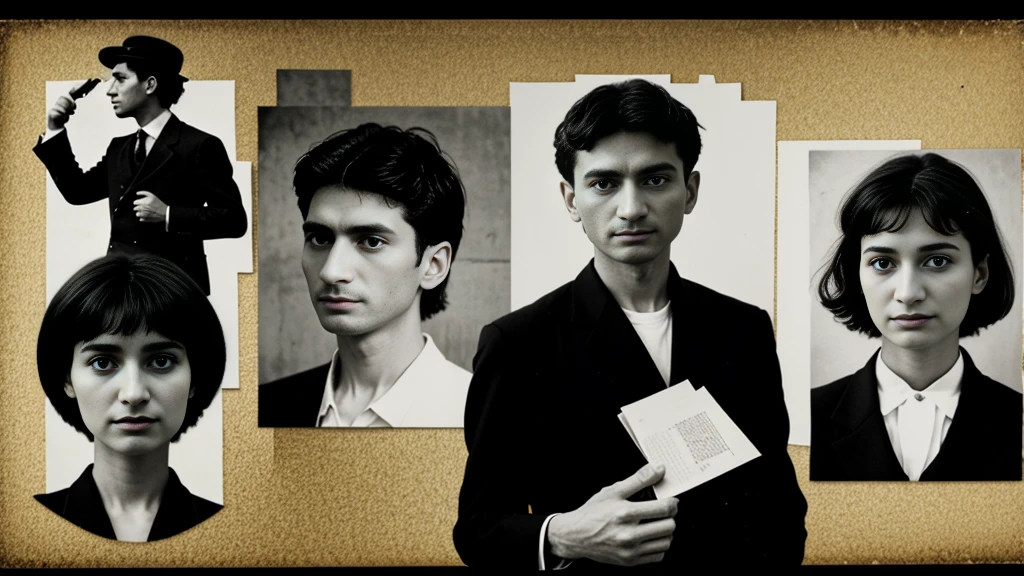franz kafka collage