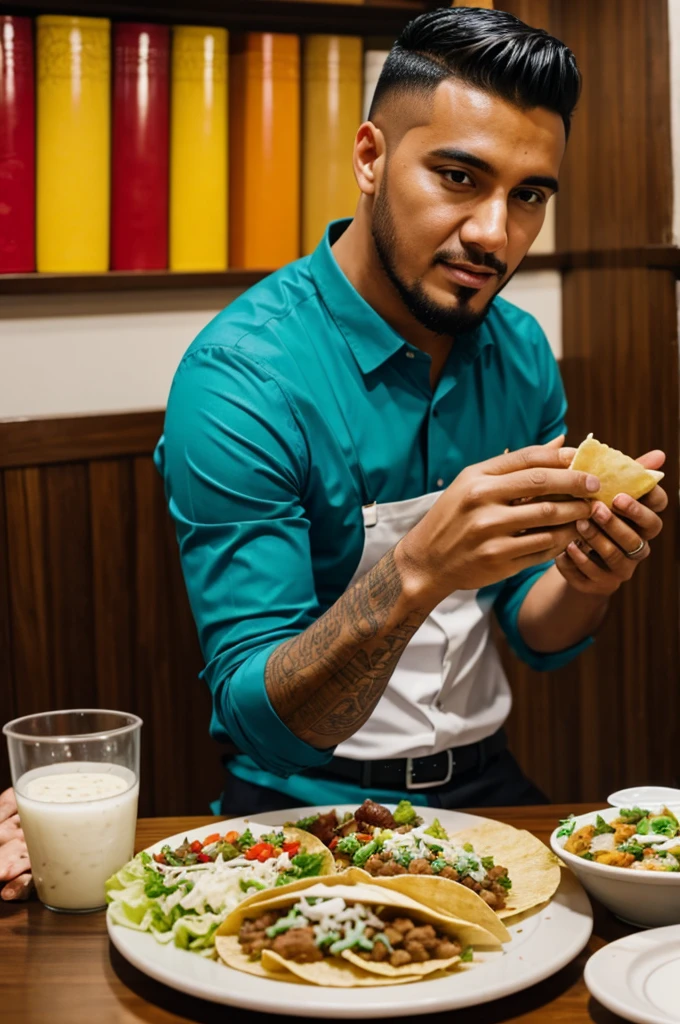 danilo top eating pastor tacos