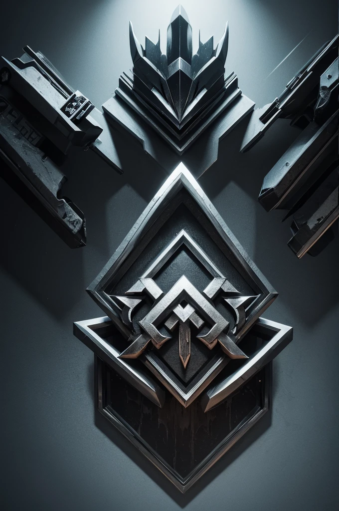 Create a logo for a metal band called Sieben