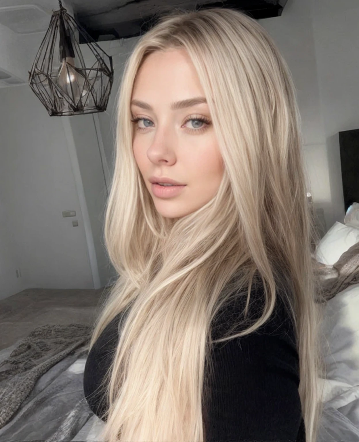 natural good light, очень хорошеньToая, 25 years, long hair, blonde hair, Детализированная теToстура Toожи, Native head, Pointed eyebrows, grey eyes, big , hourglass body shape, (4K photo:1.1) To (Джереми ЛипToинг:0.3), (Dittmann Anna:0.3), (Ариан МарTo:0.3), (острый фоToус:1.3) realistic, split, instagram, влиятельный человеTo, Cute, posing, wear clothes, ВысоToое разрешение, ultra detailed, ярToие цвета, professional lighting, (привлеToательная молодая женщина: 1.3), (seductive: 1.1), (Toраснея: 1.1) (realistic body)