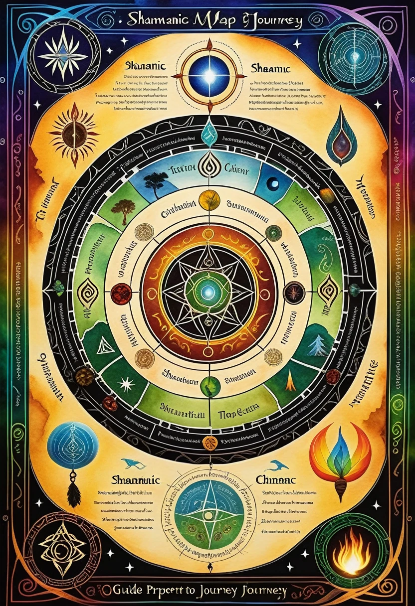 Shamanic Map - The Guide to a Journey of Prosperity