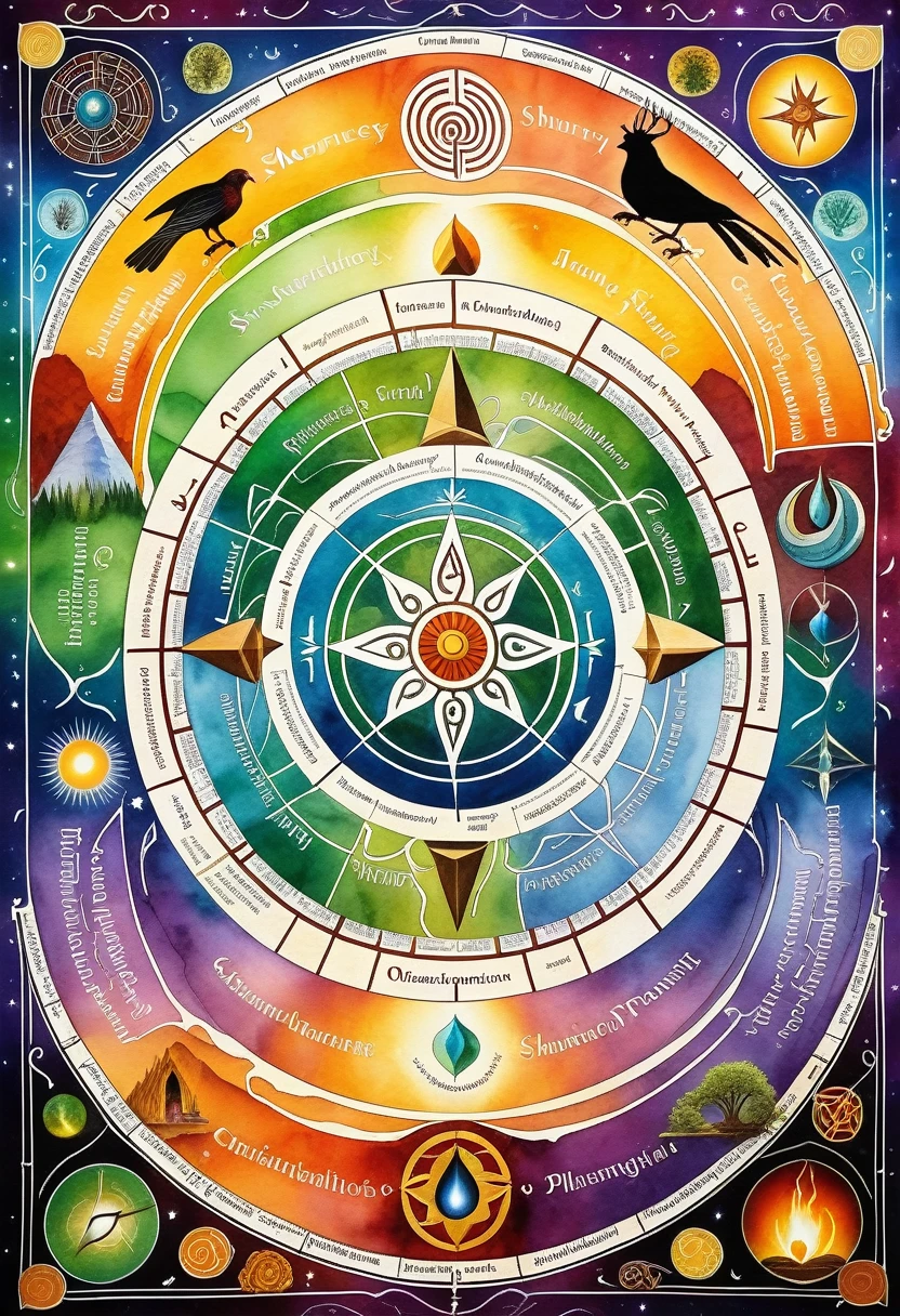 Shamanic Map - The Guide to a Journey of Prosperity