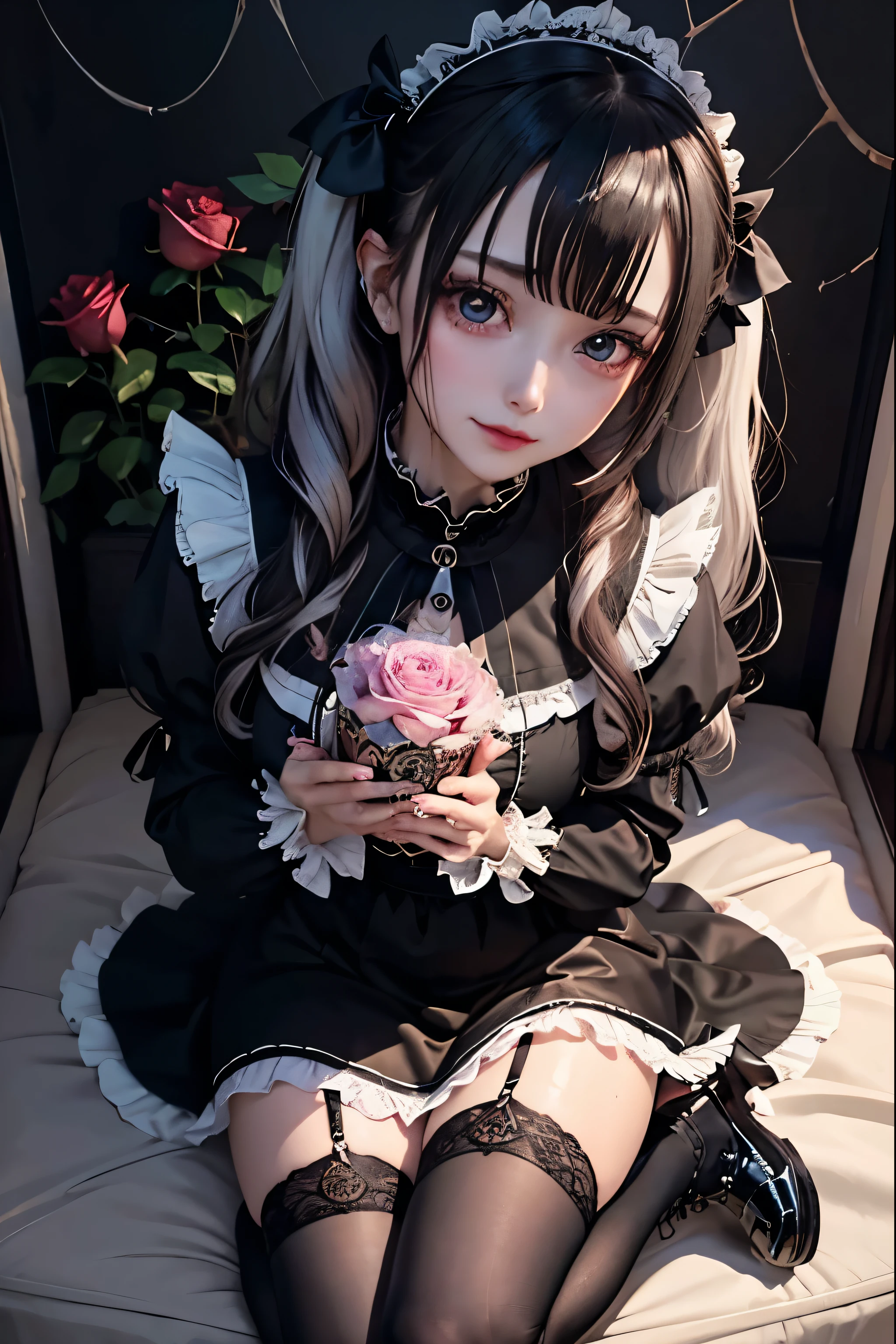Hard Dark Gothic Makeup、Black dark eyeshadow、sad、Good skin radiance、Dark Gothicメイク、Dark smile、palace、The beauty of fragrance、24-years-old、Expression of intense sexual pleasure、Embarrassed look、Dark Gothic、Highest quality、Expression of sexual pleasure amid suffering、Drunk face、紫のMaid clotheysterious、Noble、The face of someone holding it in the toilet、sexy、Loving smile、Twin tail hair、Right blue eye, Left eye is red、Super tempting pose、Platform Heel Shoes、Heavy makeup、Gothic ta clothes、Silver Hair、Long Hair Straight Hair、Cute Gothic Loliress、Beautiful Face、elegant features、Attractive face、Stained glass is the background、Chest glistening with sweat、The room is dark、goth long dress、Bell Sleeves、Wizard Sleeve、Decadent look、Sexually excited expression、Glossy thighs wet with water、Thighs that are wet and shiny with oil、Background of a room full of roses、sad expression、Rose Maiden、The embroidery is pink、The dress has pink embroidery.、Thigh-high socks、Knee-high socks、Gentle expression、Dark black eyeshadow、Stained glass and rose background、thighs are a little thin、Female Duo、Female couple、dark church background、Stained glass、Black metal world、Dark Castle、Dark Room、Slender body、gothic long dress、Victorian dress、Small breasts、Hold the wine in your right hand、Hold the lantern in your left hand、pantyhose、Sit on the bed、The bed is covered with roses、Lying in bed、Her thighs are shining with sweat、My body is wet and shiny、Lots of glitter on the thighs、sweating、My thighs are sticky from sweating、Sweat glistening on my thighs, The whole body is sweaty and shiny、I sweated a lot.、My thighs are sweaty、My thighs are wet、My thighs are shining with sweat、A lot of sweat glistening all over the body、Slender body、
