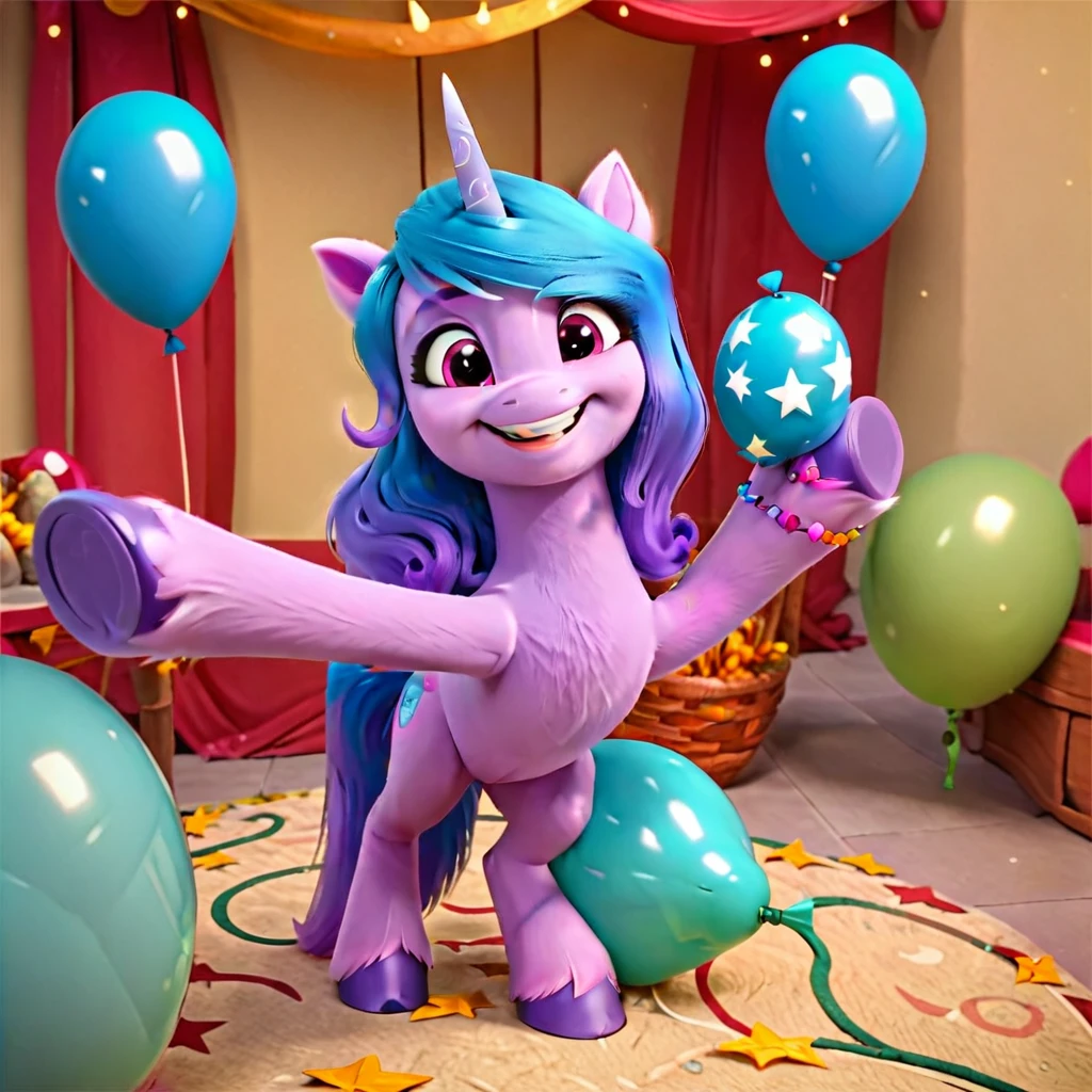 score_9, score_8_up, score_7_up, score_6_up, score_5_up, score_4_up,
female, Izzy Moonbow, solo, looner, nonpop, balloon nonpop, detailed background, party, selfie, fanservice, plot, balloon fetish, balloon support, 3d, hd, 4k, solo,
safe, rating safe,
spread legs, plot, blowing up balloons, balloon blowing, wide hips, arched back, overinflated balloon, tight balloon, necked balloon, translucent balloon, white star print on balloon, balloon inflation, bouncing, squeaking, noisy, loud,
My Little Pony: Make Your Mark, My Little Pony: A New Generation, cinematic, dynamic angle, depth of field, bloom, subsurface scattering
