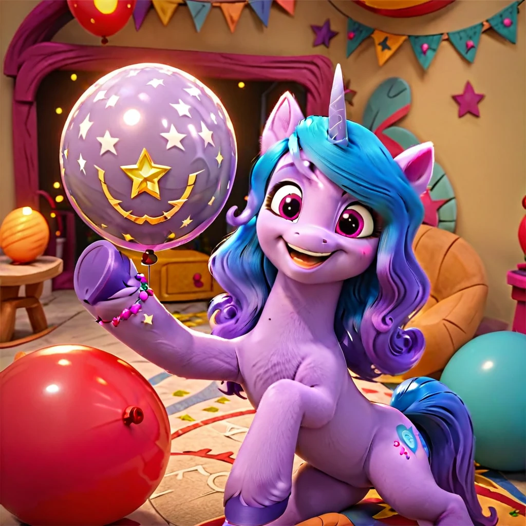 score_9, score_8_up, score_7_up, score_6_up, score_5_up, score_4_up,
female, Izzy Moonbow, solo, looner, nonpop, balloon nonpop, detailed background, party, selfie, fanservice, plot, balloon fetish, balloon support, 3d, hd, 4k, solo,
safe, rating safe,
spread legs, plot, blowing up balloons, balloon blowing, wide hips, arched back, overinflated balloon, tight balloon, necked balloon, translucent balloon, white star print on balloon, balloon inflation, bouncing, squeaking, noisy, loud,
My Little Pony: Make Your Mark, My Little Pony: A New Generation, cinematic, dynamic angle, depth of field, bloom, subsurface scattering