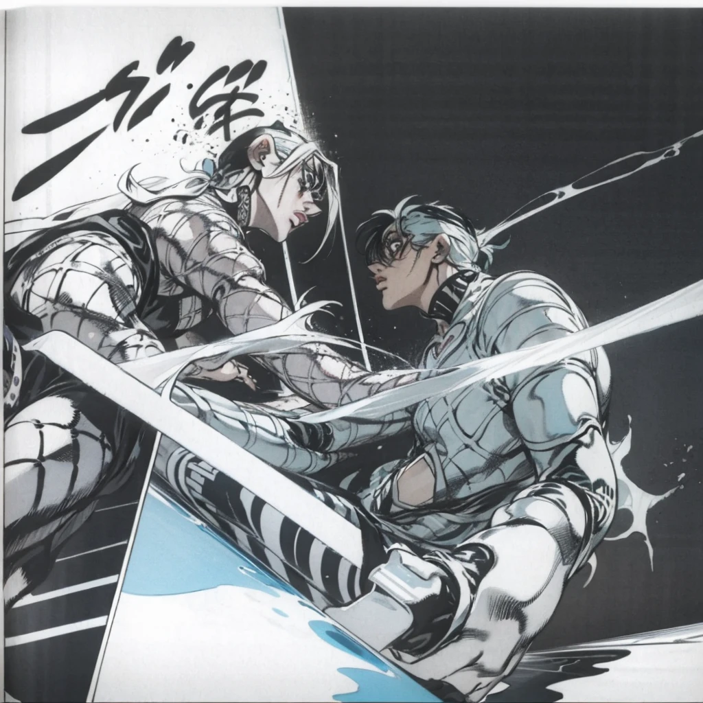Yuki tsukumo, jojo's bizarre adverture style anime