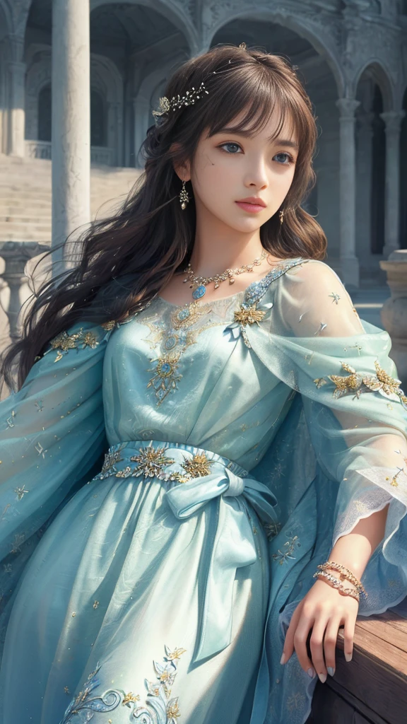 (1girl:1.3), Solo, (((Very detailed face)))), ((Very detailed eyes and face)))), Beautiful detail eyes, Body parts__, Official art, Unified 8k wallpaper, Super detailed, beautiful and beautiful, beautiful, masterpiece, best quality, original, masterpiece, super fine photo, best quality, super high resolution, realistic realism, full body portrait, amazing beauty, dynamic pose, delicate face, detailed face, detailed complex busy background, messy, , highly detailed skin, realistic skin details, clear focus