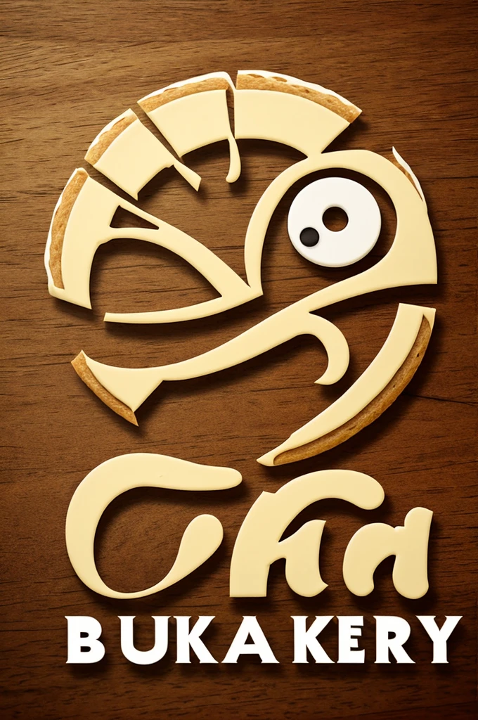 Logo of a bakery that combines video games with bread (It's called gamebread bakery)