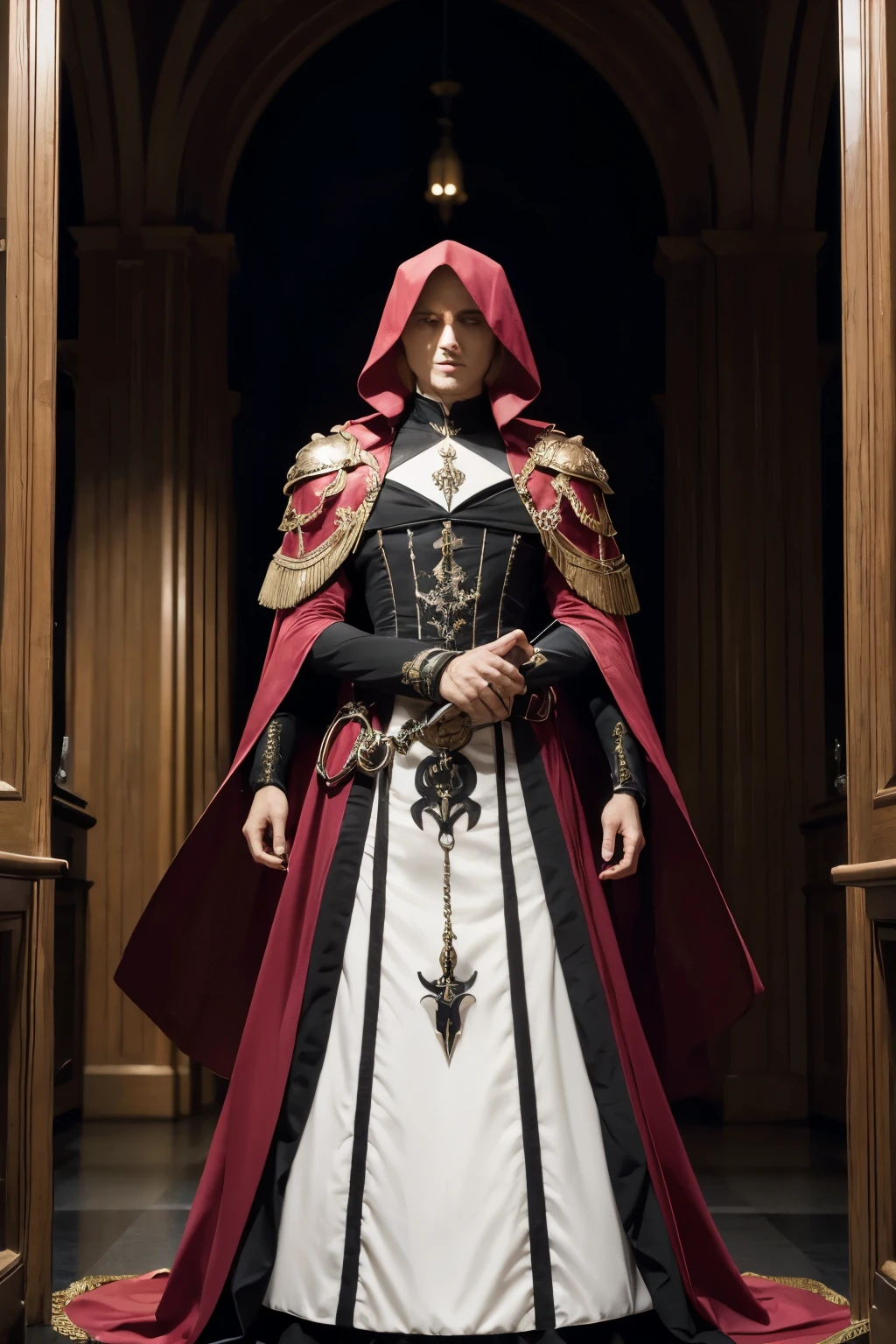 ((best qualityer)), ((work of art)), (detailded), 1 Ainz ooal gown