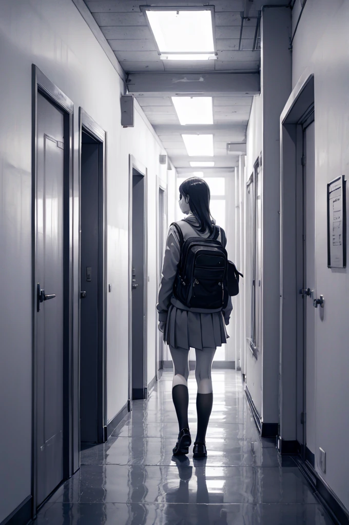School hallway