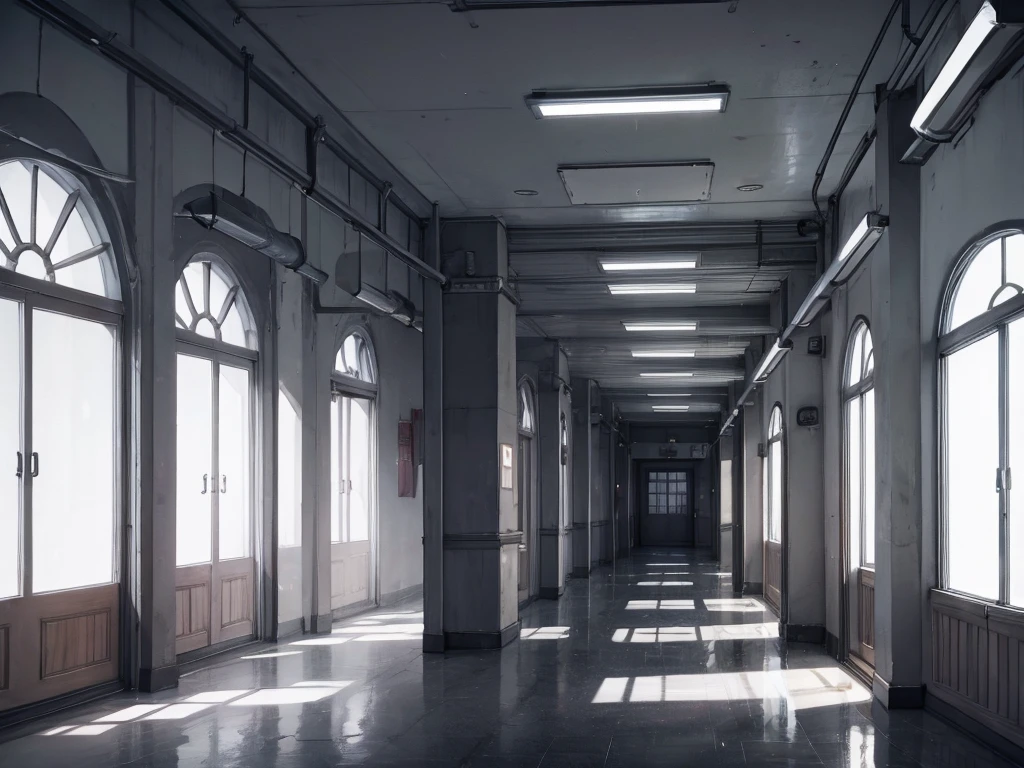 School hallway