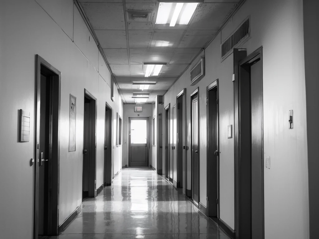 School hallway