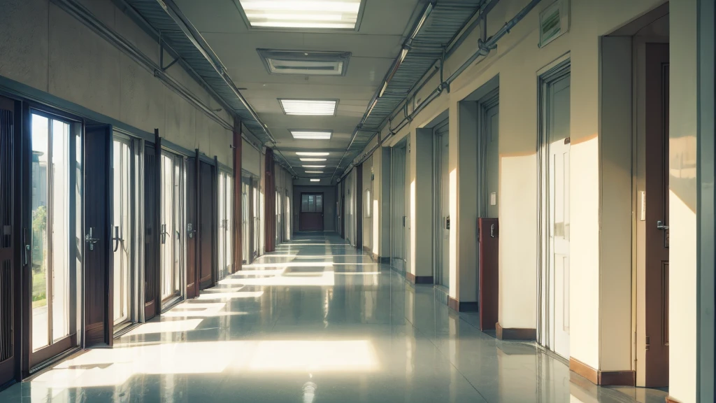 School hallway