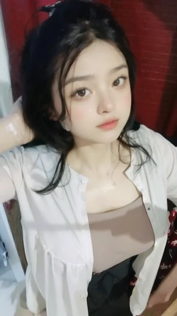 (Best Quality, Masterpiece: 1.1), (Fidelity: 1.4), 1 Girl, pregnant, huge breast