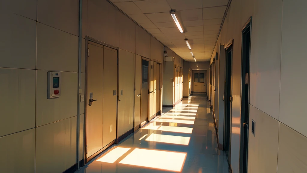 School hallway
