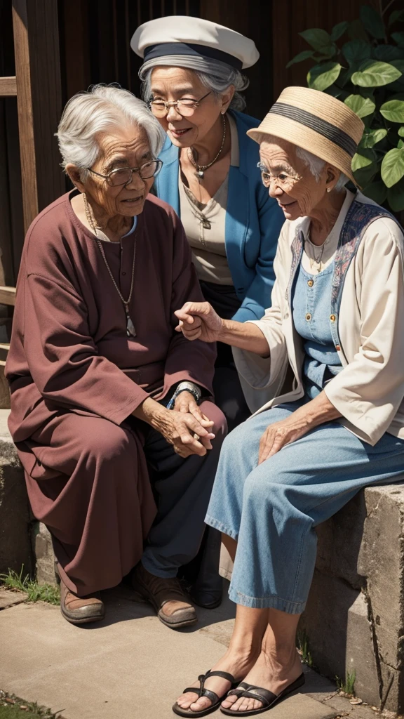 Reaching old age means giving wisdom to the next generation 