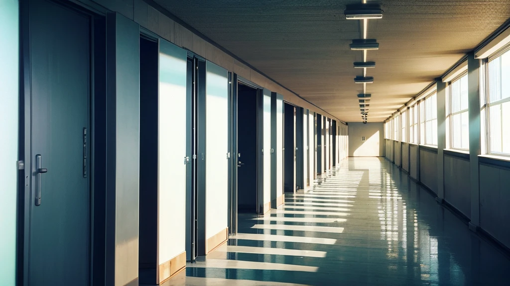 School hallway