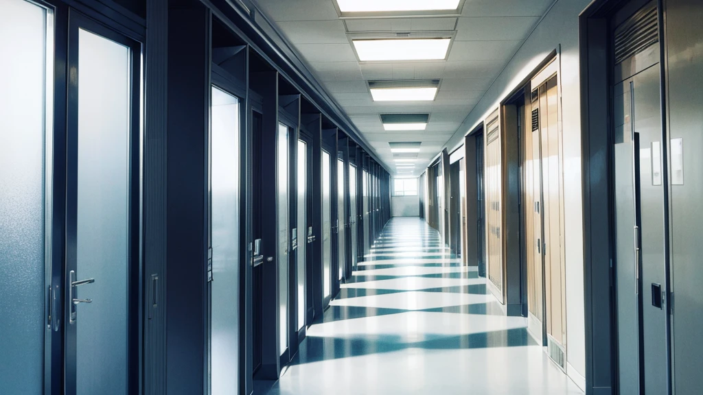 School hallway