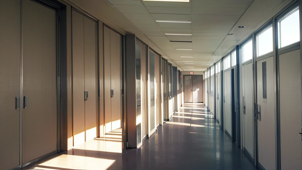 School hallway