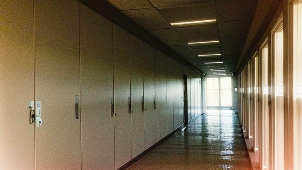 School hallway