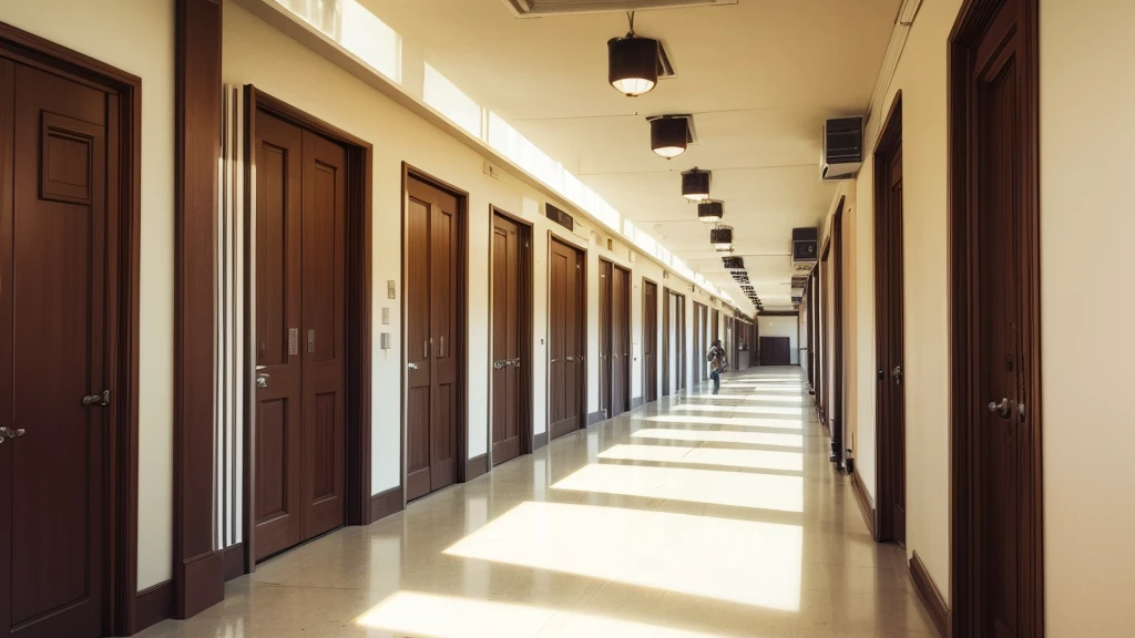School hallway