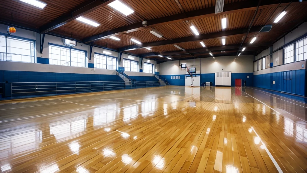 Basketball gym