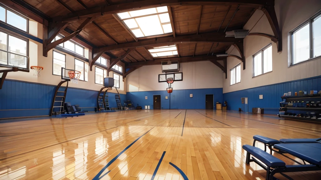 Basketball gym