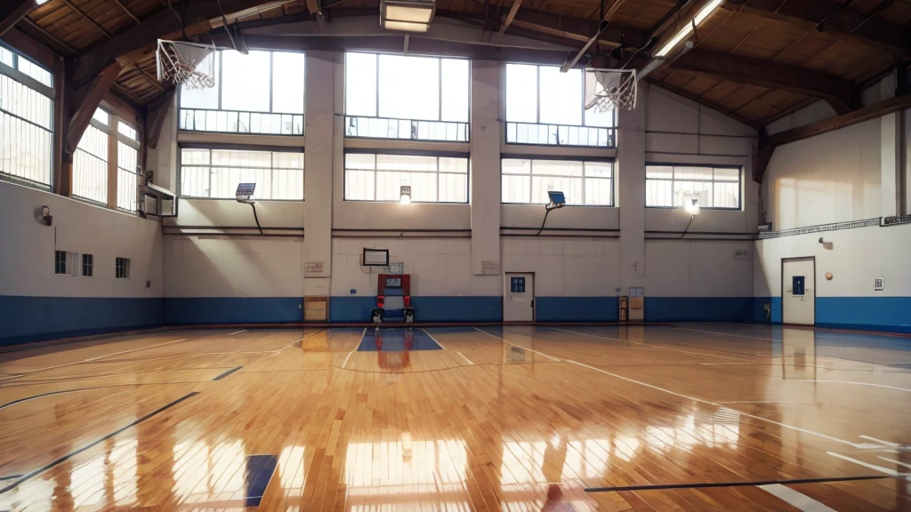 Basketball gym