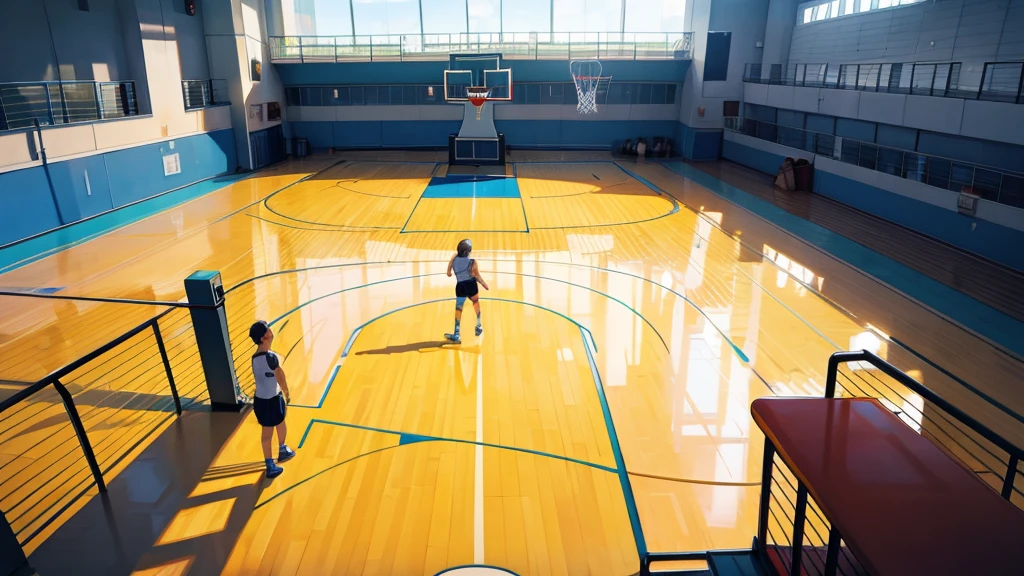 Basketball gym