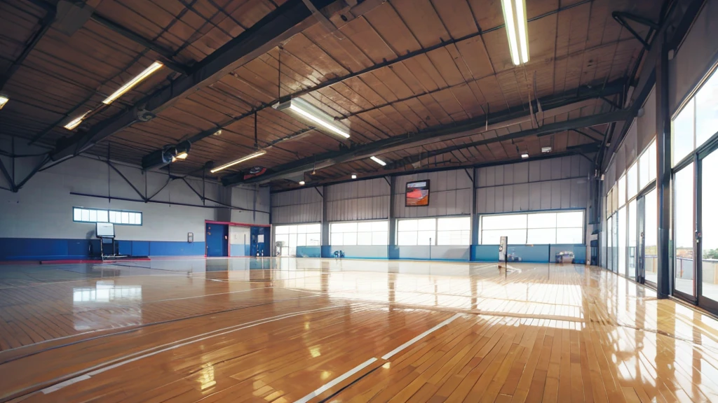 Basketball gym