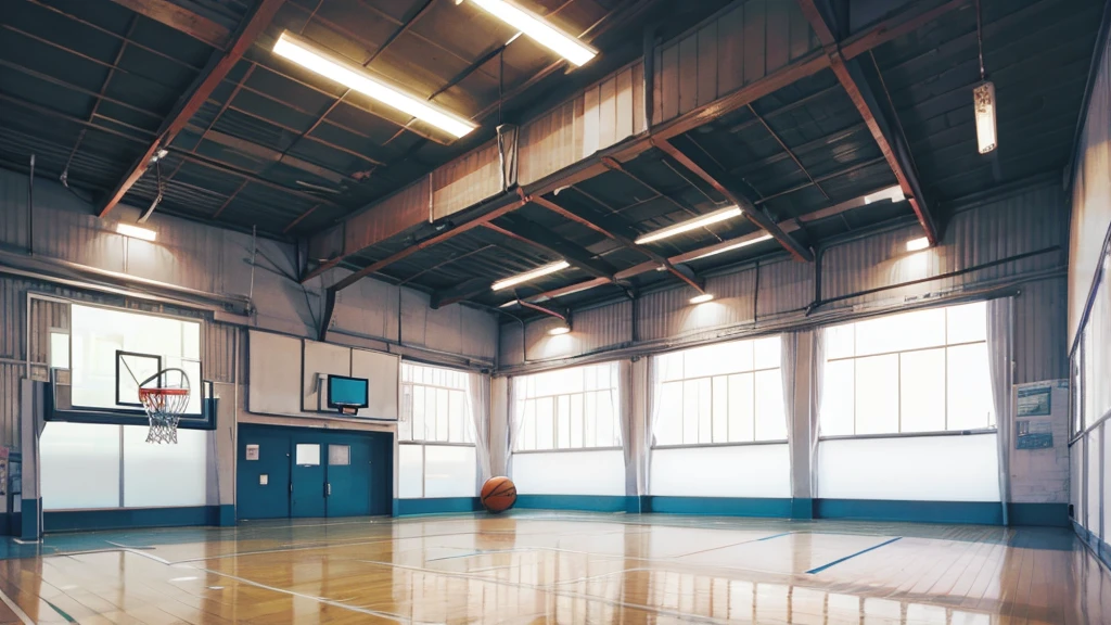 Basketball gym