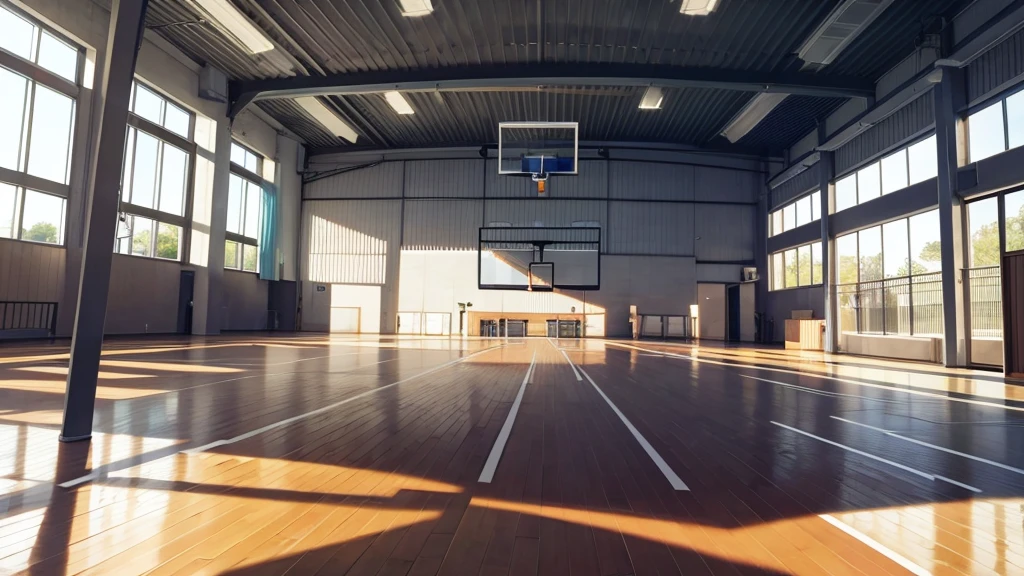 Basketball gym