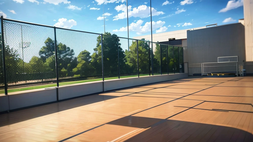 Basketball gym