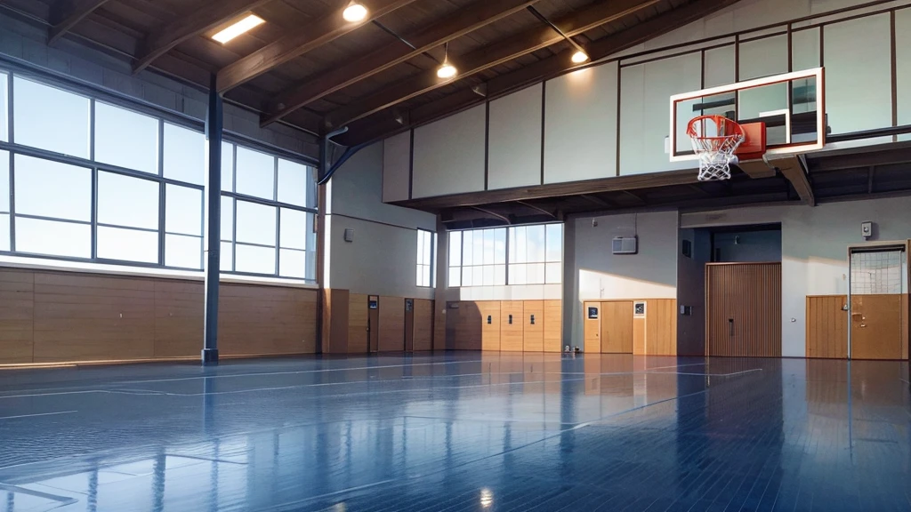 Basketball gym