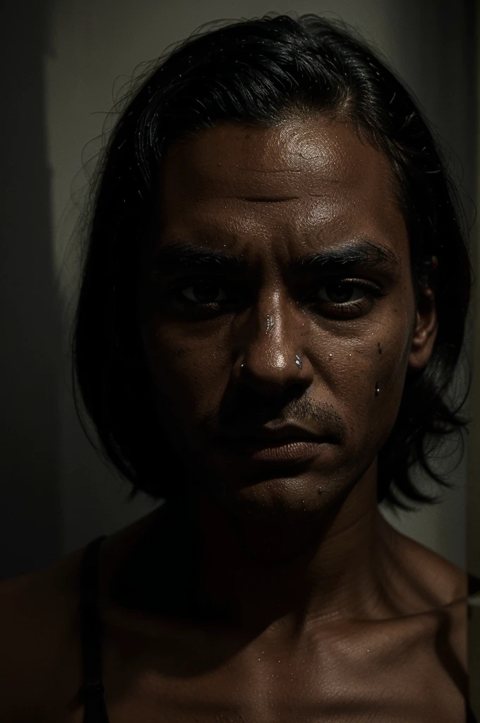 Sad shadow man chained behind
((best quality)), ((masterpiece)), (detailed), perfect face