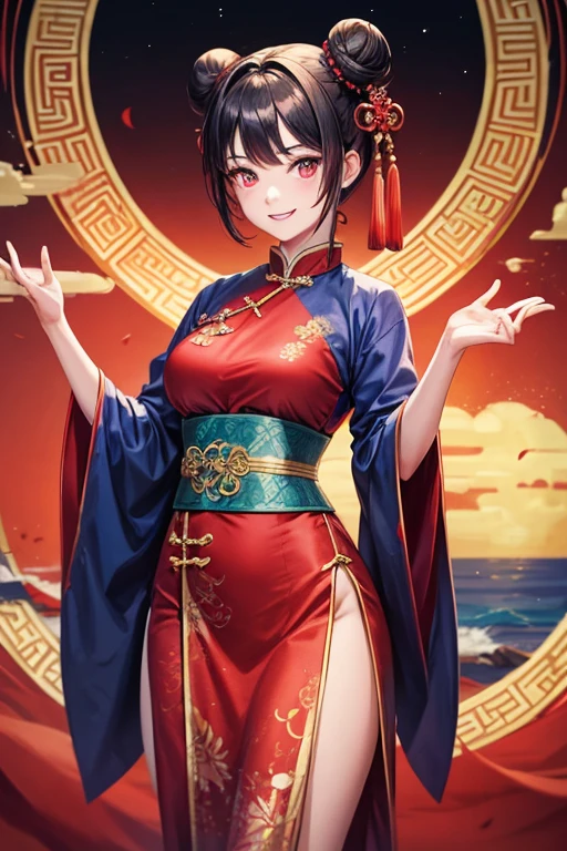 (masterpiece,quality,Best quality,official art,Beauty and Aesthetics:1.2),girl wearing clown makeup,Very detailed,(Fractal art:1.1),(a color:1.1)(blooming flowers:1.3),most detailed,( tangled:1.2), (dynamic poses), (abstract background:1.3), (Chinese traditional fabrics:1.2), (Skin glows), (Many colors:1.4), ,(ear nipple ring:1.4),(Decorative paintings:1.6,), light,Ink painting and ink painting,ink,