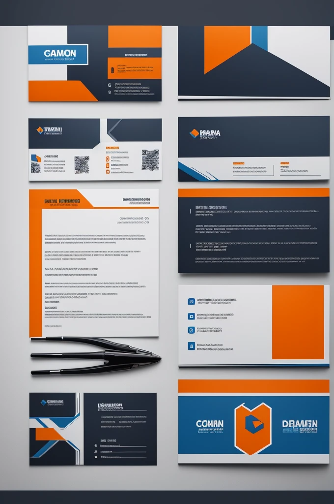 "Create a modern and professional logo for a construction company. The logo must convey strength, Reliability and innovation. Use colors that reflect the construction, como azul, gray and orange. Include graphic elements that represent the construction, as buildings, tools (For example, Gavel, chave inglesa), or safety helmets. O design deve ser simples, but impactful, suitable for use on business cards, letterhead, and company vehicles."