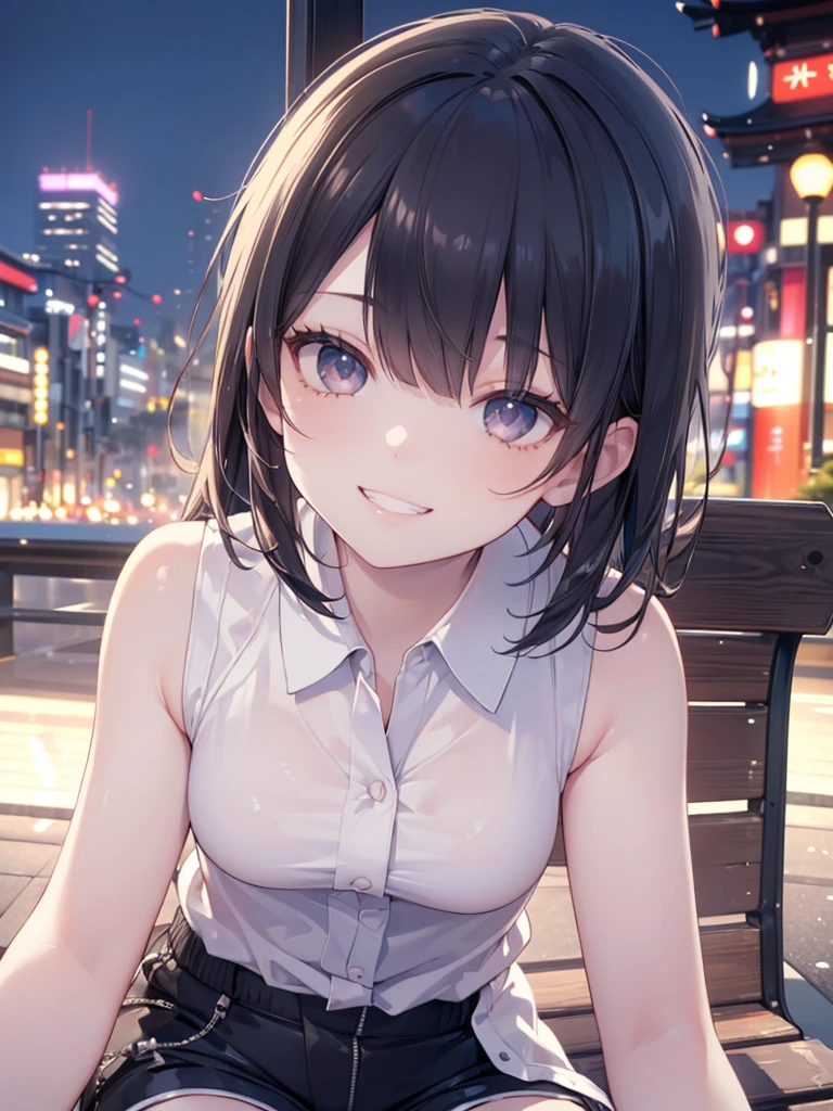 (64K、UHD、
Top quality, masterpiece: 1.2), (realistic, photorealistic: 1.37), ultra detailed, 1 girl, cute, solo, beautiful detailed sky, detailed café, night, sitting, dating, (blush nose), (smile: 1.15), small breasts (mouth closed), beautiful detailed eyes, (shirt with collar: 1.1), night, wet, business clothes, rain, white lace, (short hair: 1.2), floating hair novafrog style、、、、 topless,