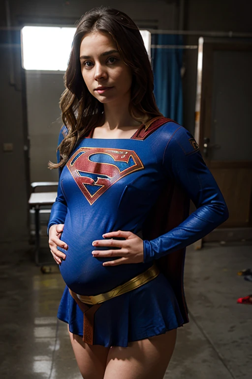 Supergirl is pregnant