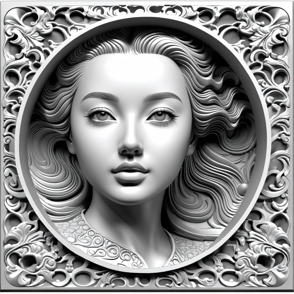 AI IMAGE TO DEPTH MAP AND TUTORIAL INSTRUCTION WITH Ai image into a bas relief TO Stl model