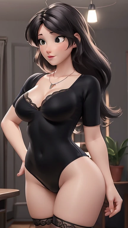 (best qualityer:1.4), body focus, (cute face), work of art, ultrarealistic, (((best qualityer))), ((comely Finger)), , comely body, Gorgeous character design, ,lighting perfeita, colorfully, Ablaze_front_face_lighting, ultra high resolution, high resolution, absurderes:1.2, bokeh:1.2, Lens flare, (Vibrant_colour:1.2), (comely, :1.2), (thick-thighs:1.1), thick,
Animated female character, student, ((total back)), curvy body, ((facing away to the camera)), Pale skin, ((( ))), face covered by hair, ((wearing tight lycra shorts  seducive lace lingerie)), ((wearing ultra tight black lycra mini shorts)), ((no face view)), (()), silver necklace with pendant, wrinkles, long hair