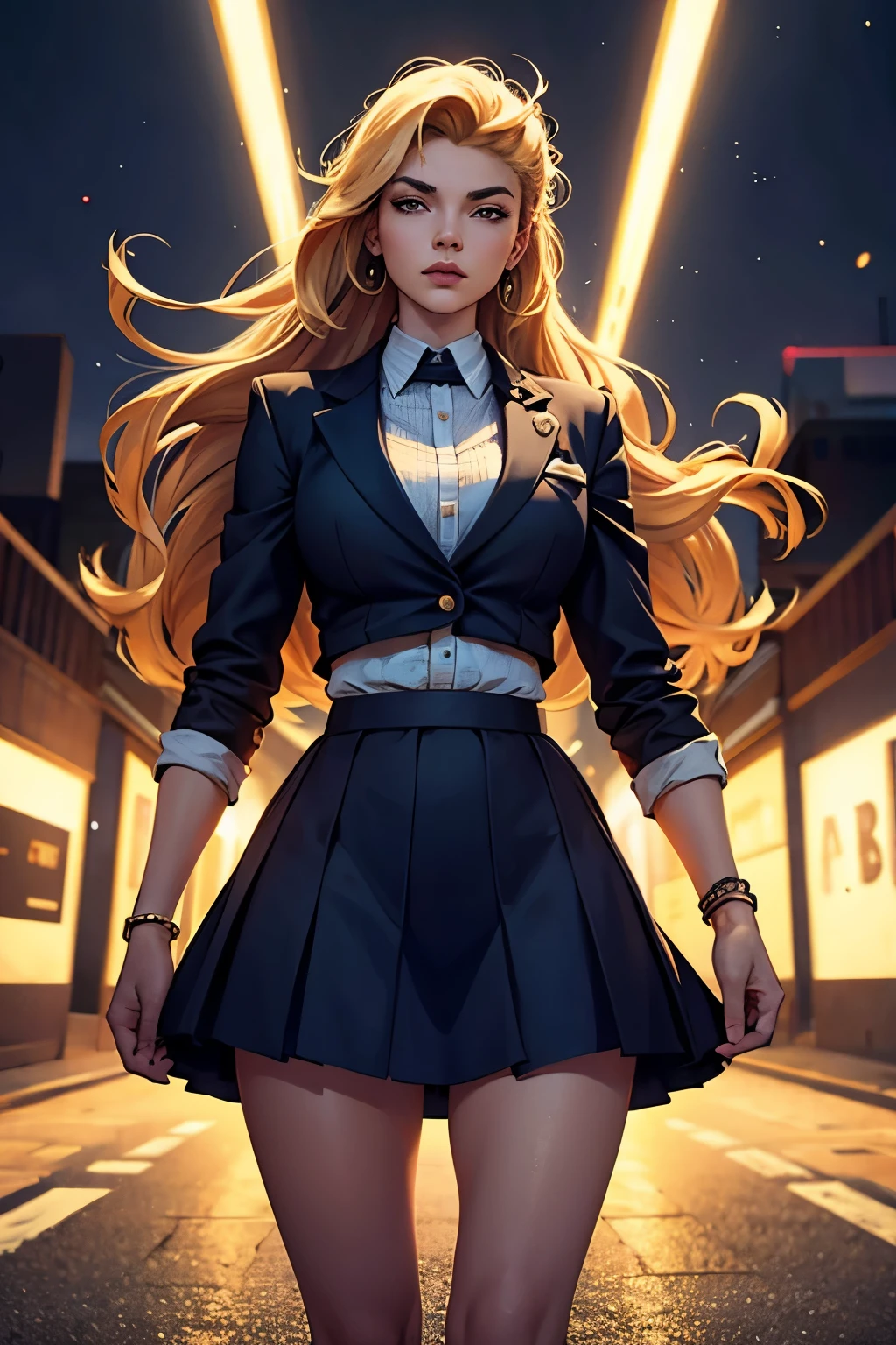 25 year old young woman: 1.3, long hair: 1.2, Professional skirt: 1.2, giorno: 1.2, squaret: 1.2, cinematic lighting, Surrealism, ultra HD, precise, super detaill, texturized skin, high détail, best qualityer, 8K