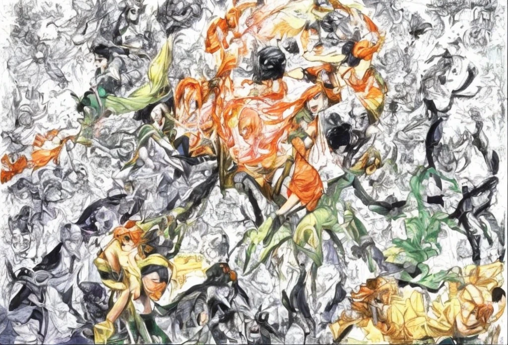 Please be creative with the details of the picture,Clarity of details,overall。The picture content has rhythm,Pay attention to changes in density。Clear picture