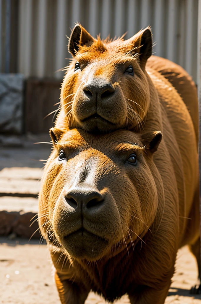 One strong capybara