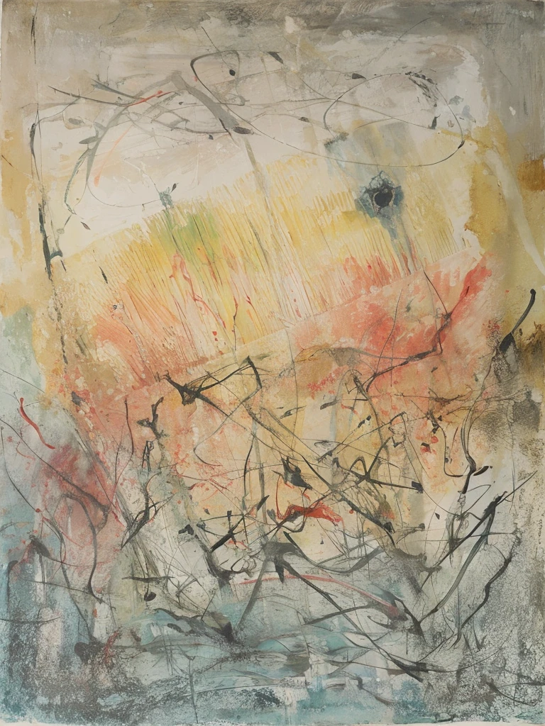 Zao Wou-Ki style