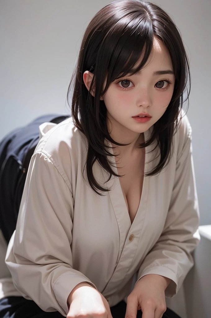 (1 nogizaka girl,15years old face,raw photo,photo realistic:1.5),(best quality, high quality,HDR, highest quality,ultra high resolution,high resolution,high res,ultra high difinition,huge file size,8K,2K wallpaper,8K wallpaper,high quality texture,amazing,an extremely delicate:1.4),one girl, Japanese famous idol,cute face,small face,absurd,ridiculous,incredibly ridiculous,blurry background,(sundress,short hair,cleavage,no makeup:1.2),medium skin,beautiful skin,detailed skin,black hair,silky hair,black eyes,Japanese nose,5-fingers,(Light Particles, Lens Flare, Luminous Particles: 0.7),looking at viewer,bright lighting,professional lighting,girl