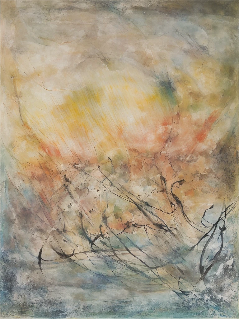 Zao Wou-Ki style