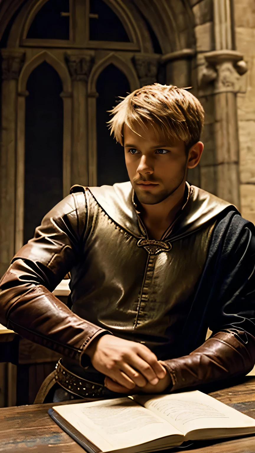 Created King Arthur when he was young 
