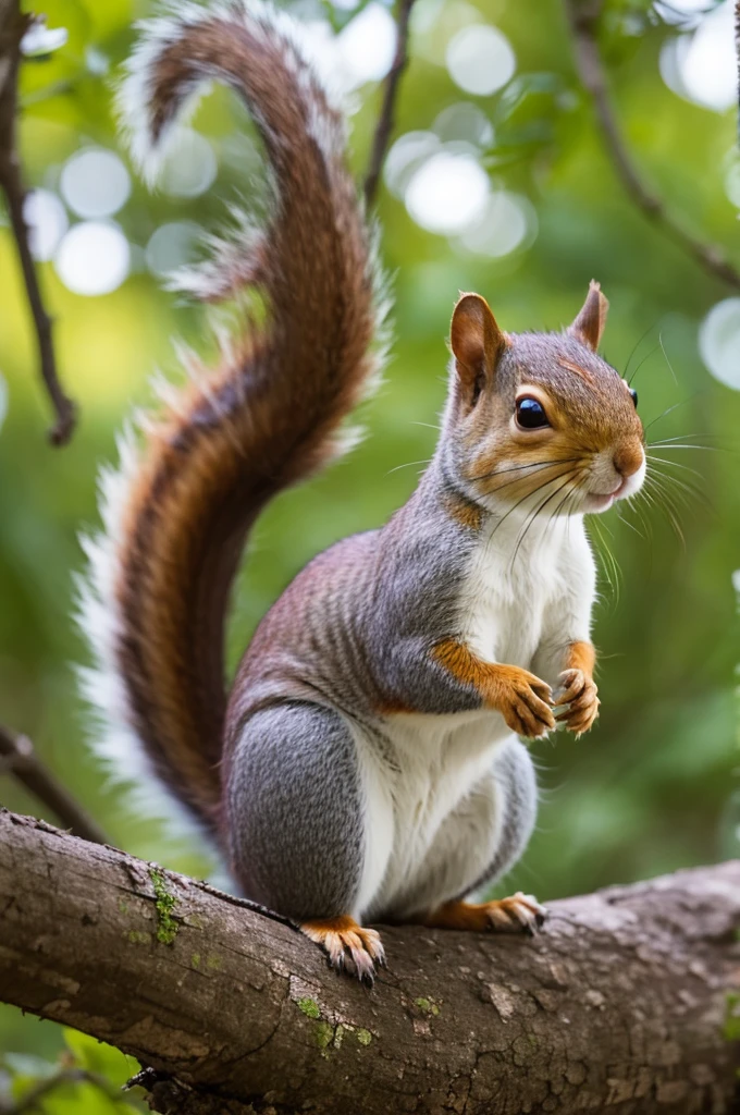 Squirrel wearing pants