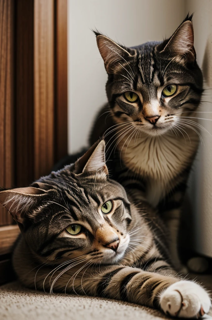 Female cat misses her girlfriend